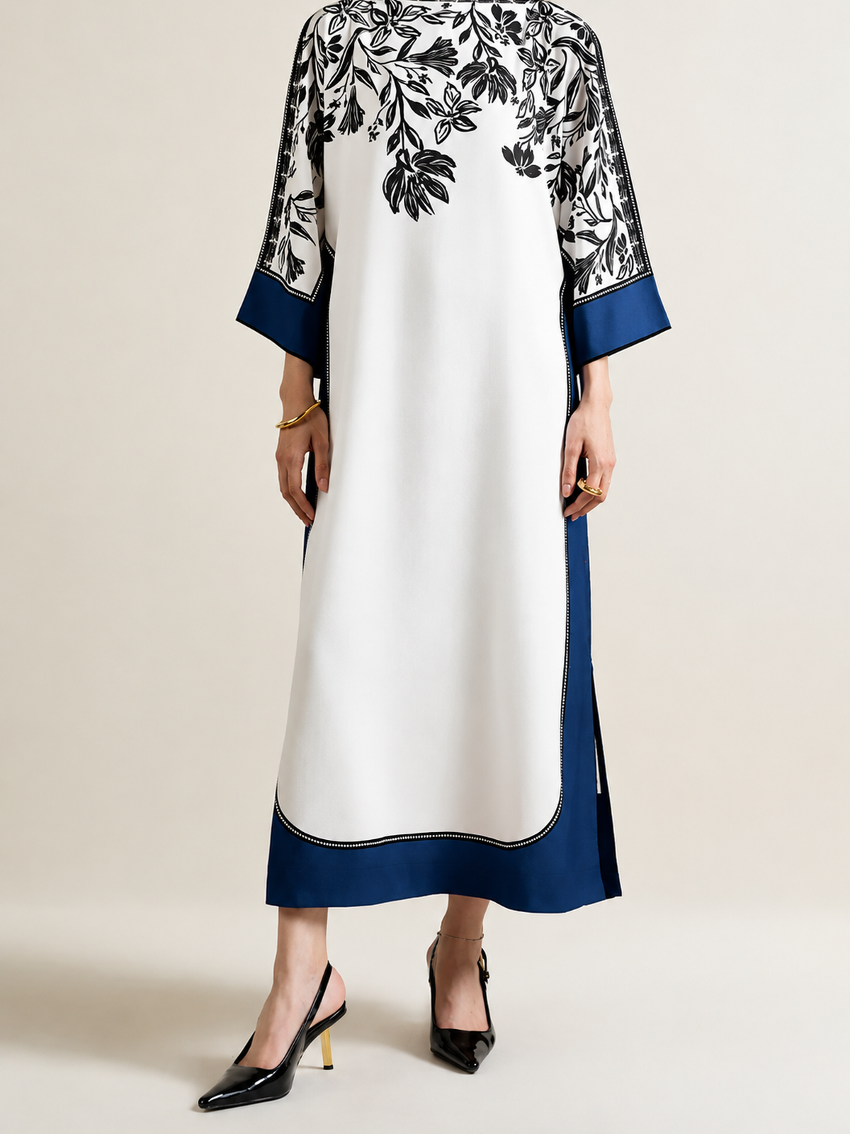 Lulusar Swiss Lawn Digital Printed Kaftan Suit