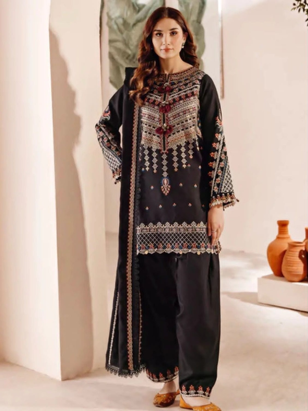 Florent Luxury All-Around Embroidered