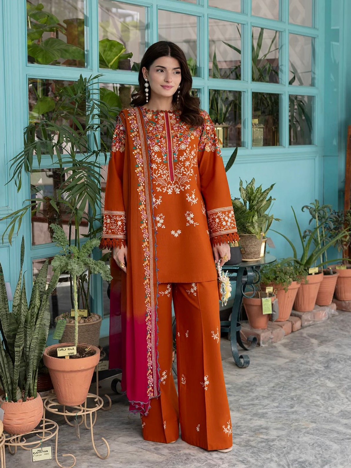 Batik Winter Casual Heavy Embroidered