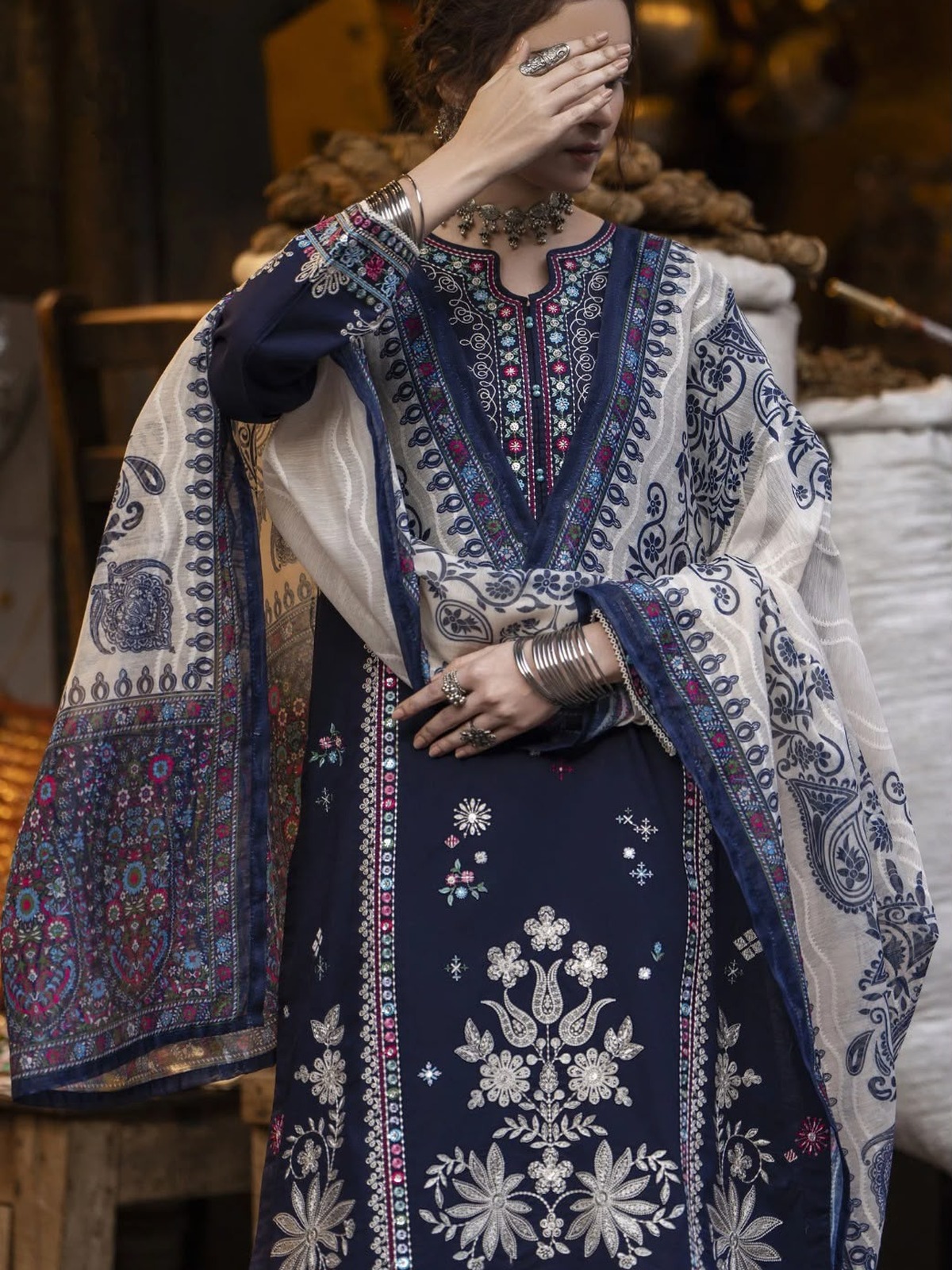 Zara Shahjahan Premium Embroidered image 2