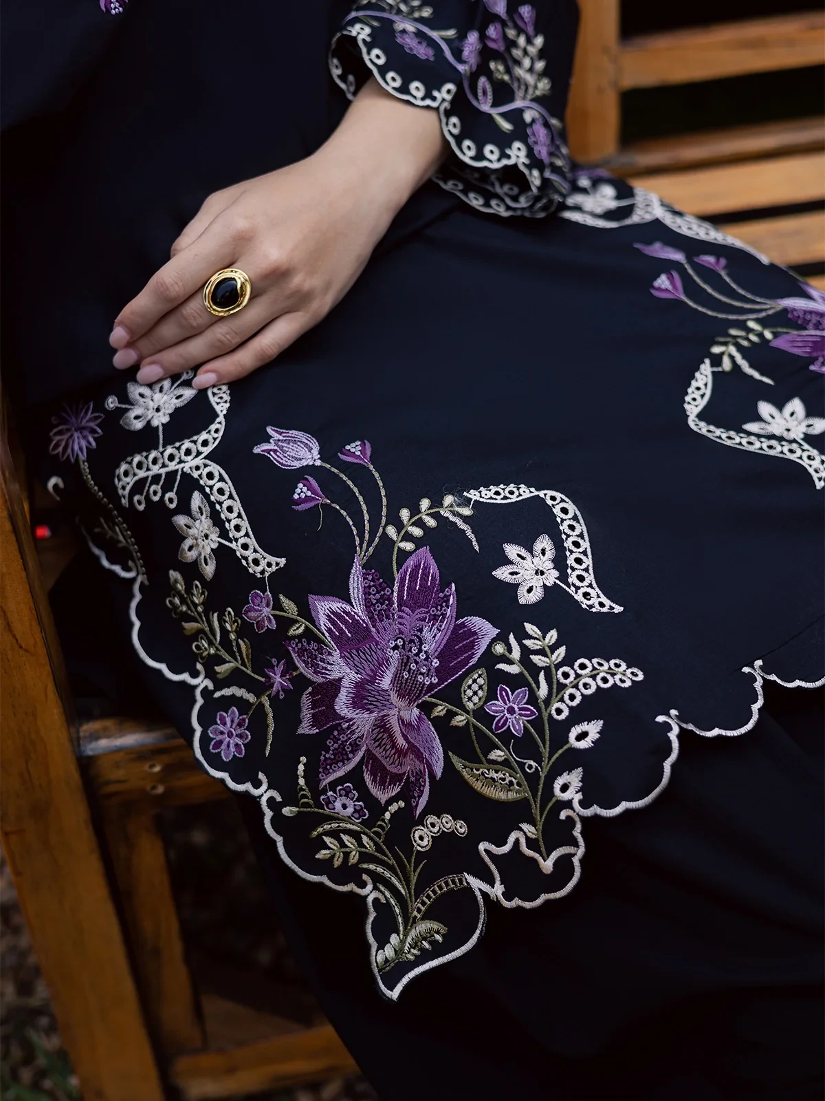 Premium Quality Lawn 2 Piece Embroidered Dress image 3