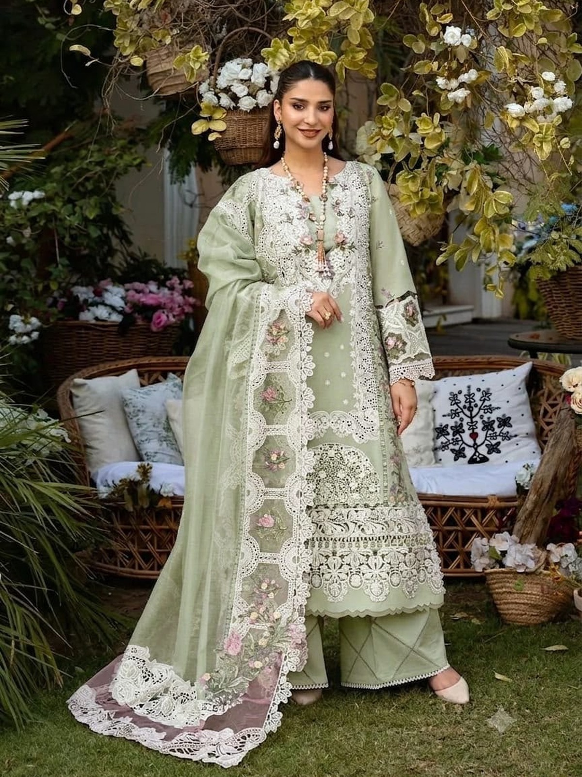 ELAF Chikankari Collection Available in 6 Stunning Colors image 4